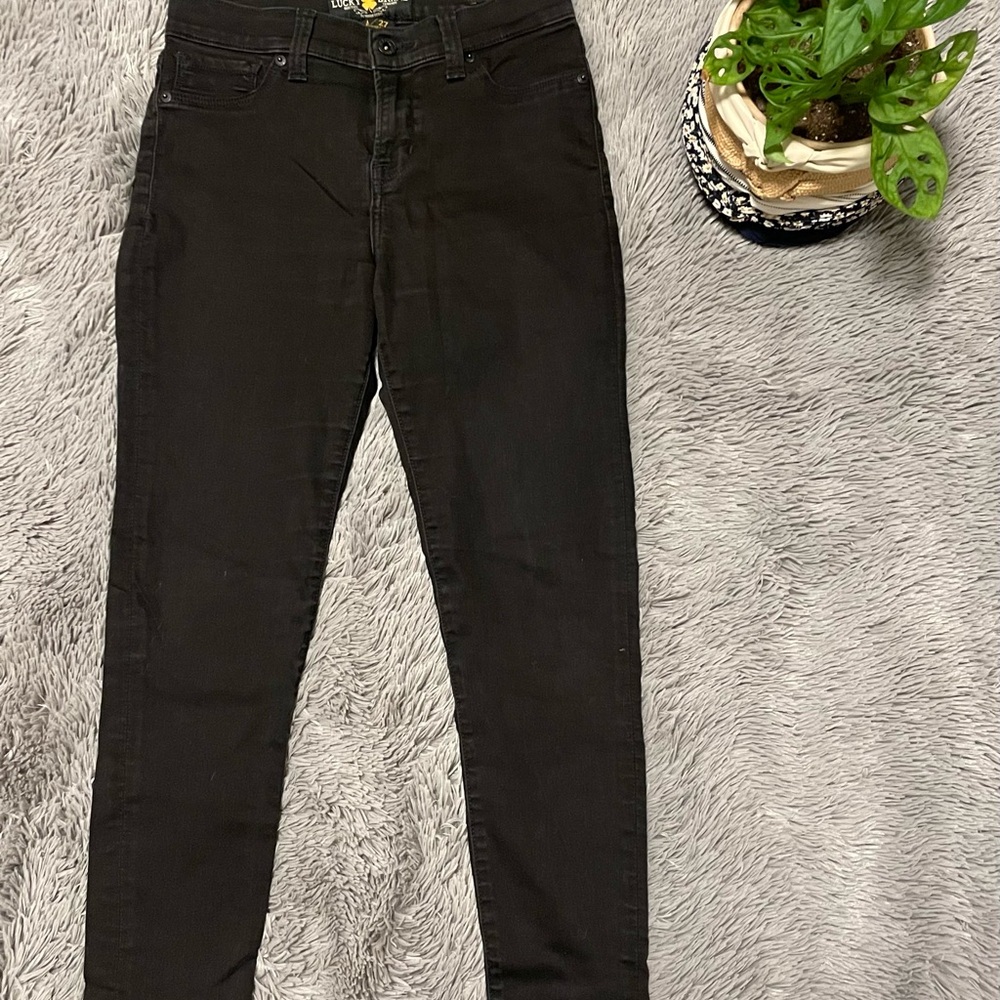 Lucky Brand Women's Dark Skinny Jeans